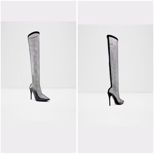 Arturi Rhinestone Over the Knee Boots